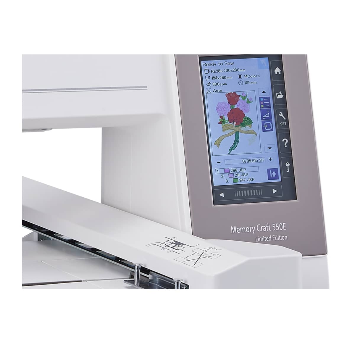 Janome MC550E Limited Edition Embroidery Only Machine