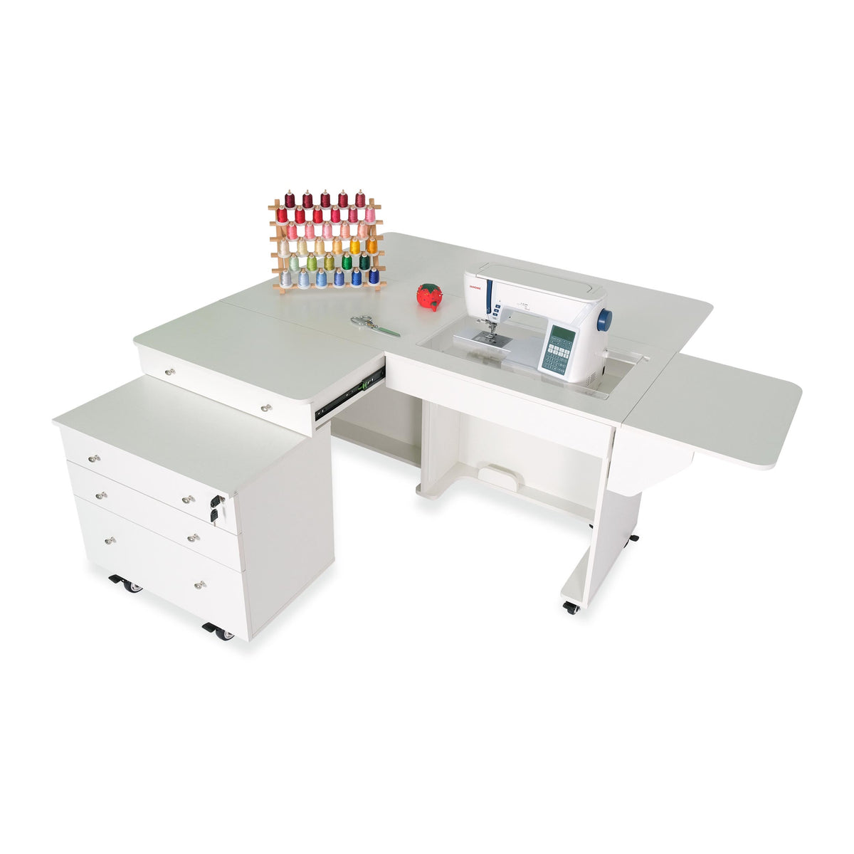 Kangaroo &amp; Joey Sewing and Quilting Cabinet