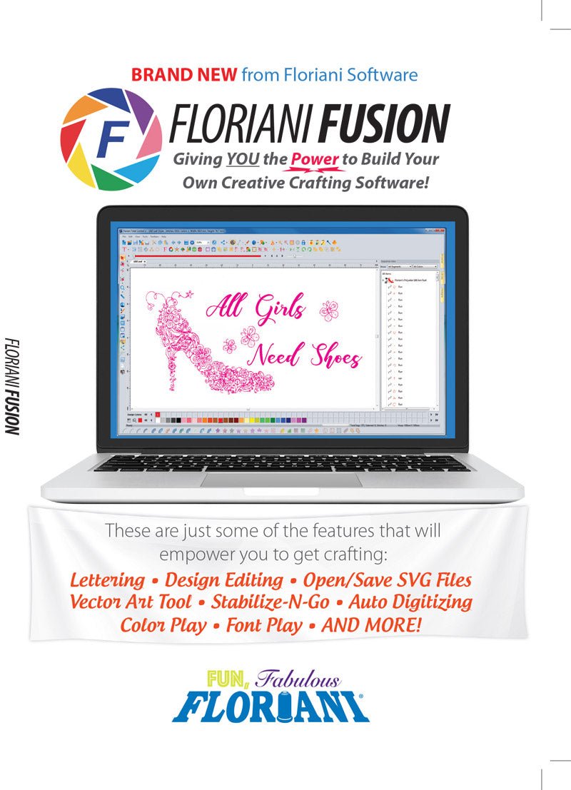 Floriani Fusion Software - Cathey's Sewing & Vacuum