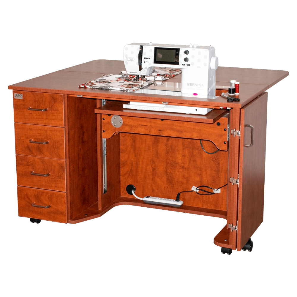 Horn 5400 Electric Lift Sewing Cabinet - Cathey&#39;s Sewing &amp; Vacuum