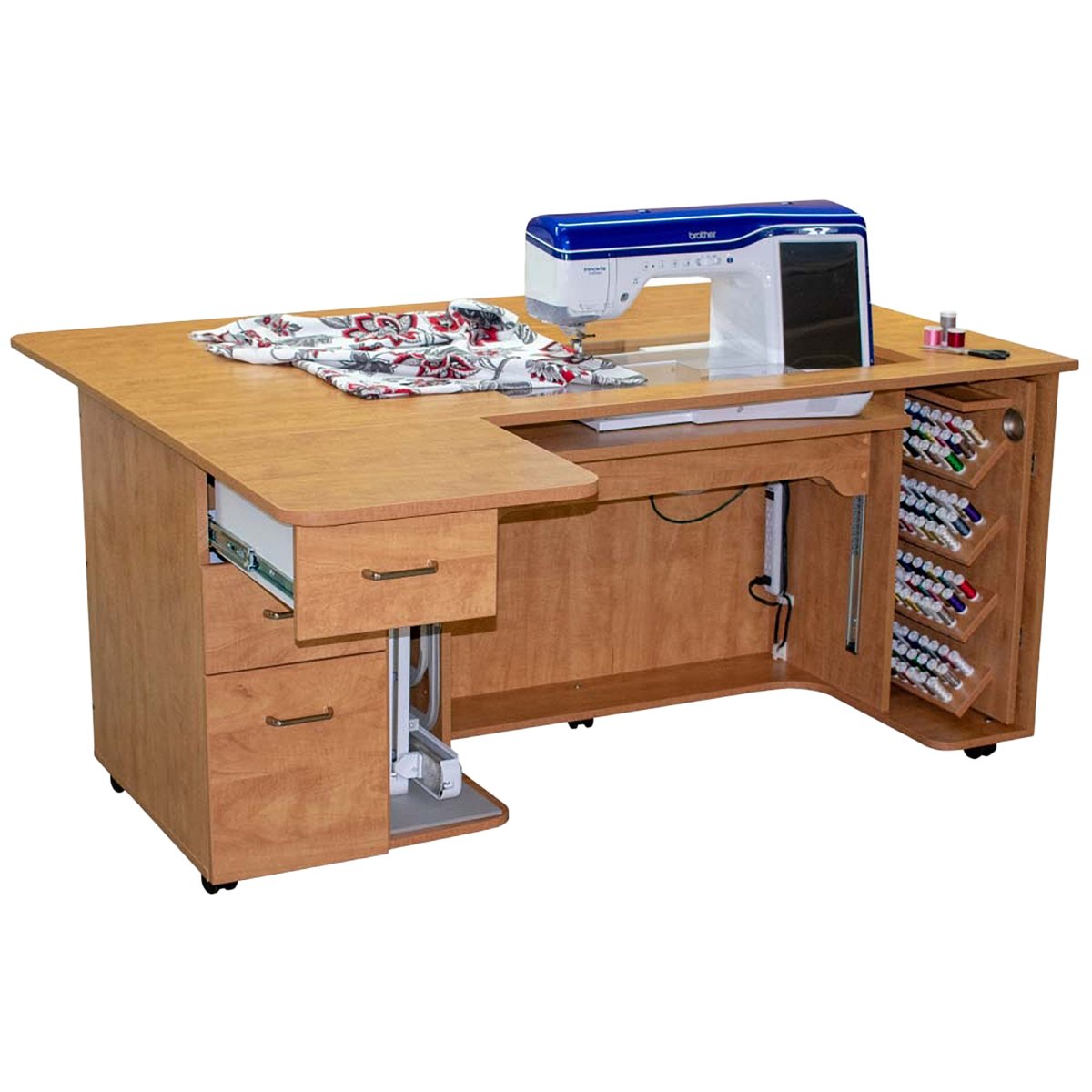 Horn 8080 Combo Sewing Cabinet - Cathey&#39;s Sewing &amp; Vacuum