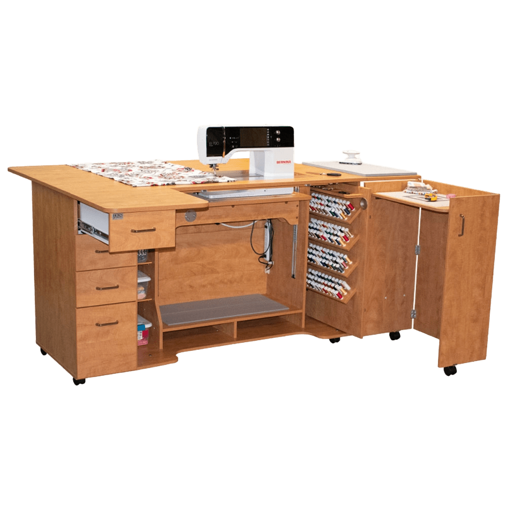 Horn 8479 Tall Combo Sewing &amp; Quilting Cabinet - Cathey&#39;s Sewing &amp; Vacuum