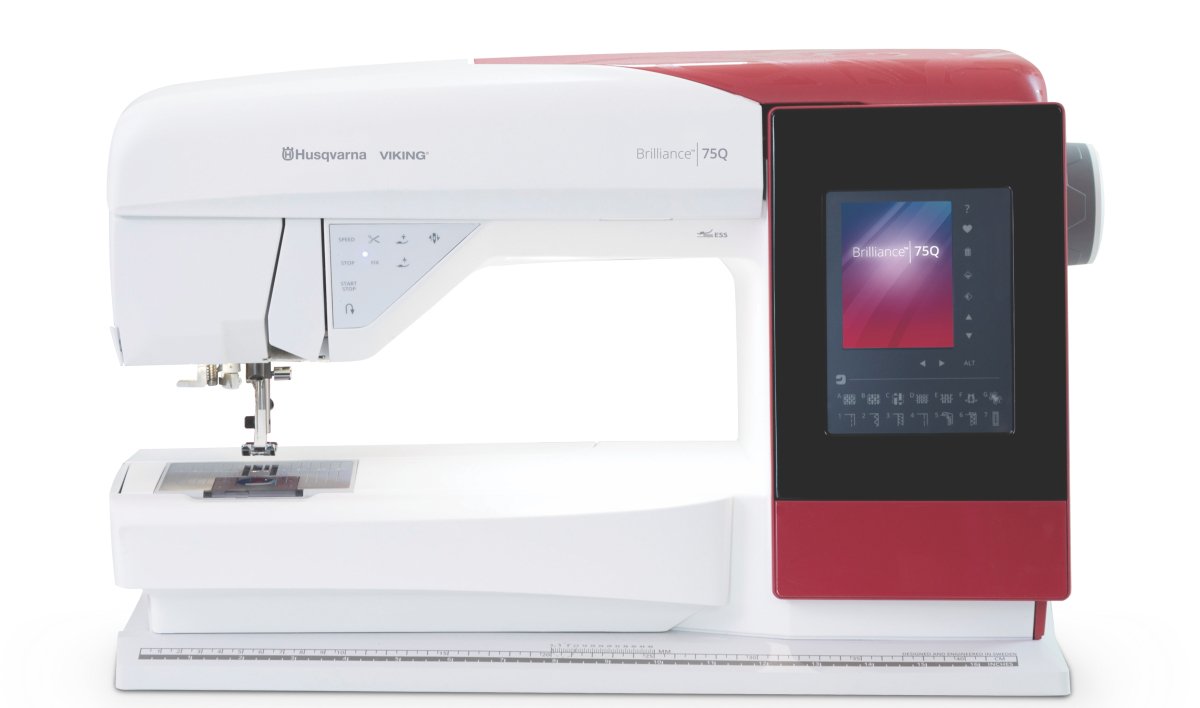 Husqvarna Viking Brillance 75Q Sewing &amp; Quilting Machine - Cathey&#39;s Sewing &amp; Vacuum