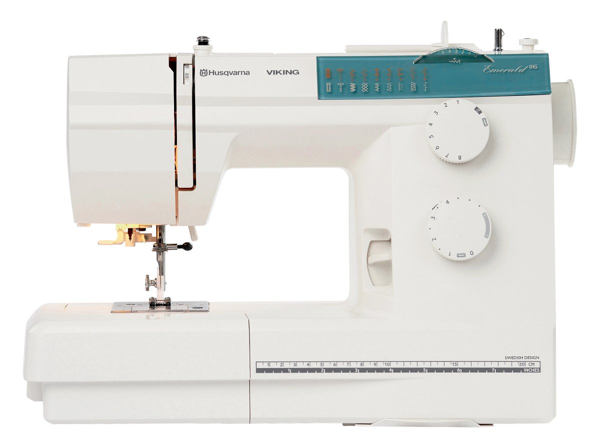 Husqvarna Viking Emerald 116 Sewing Machine - Cathey&#39;s Sewing &amp; Vacuum