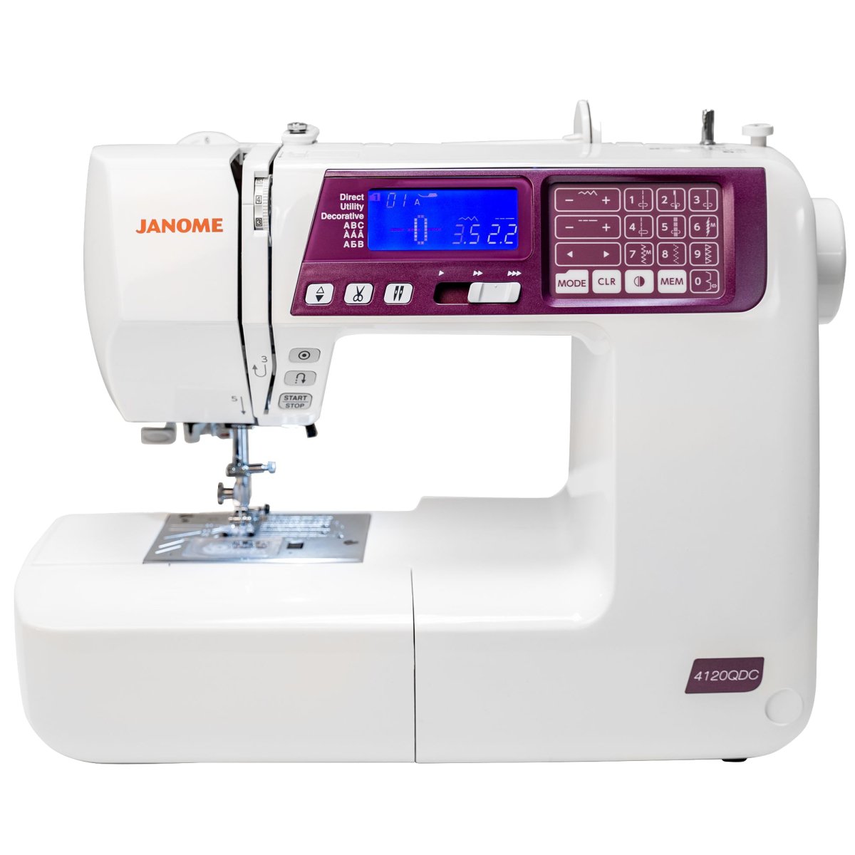 Janome 4120QDC - G Sewing &amp; Quilting Machine - Cathey&#39;s Sewing &amp; Vacuum