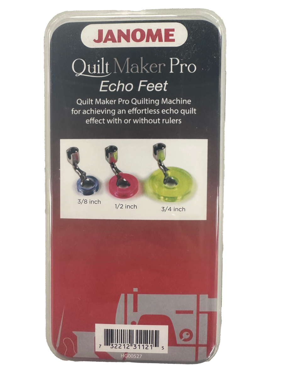 Janome Quilt Maker Pro Echo Feet - Cathey&#39;s Sewing &amp; Vacuum