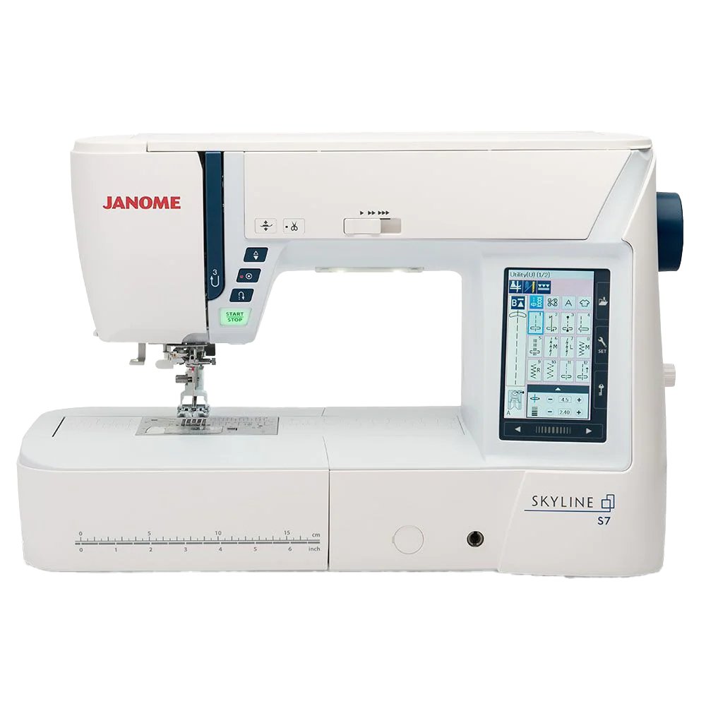 Janome Skyline S7 Sewing &amp; Quilting Machine - Cathey&#39;s Sewing &amp; Vacuum