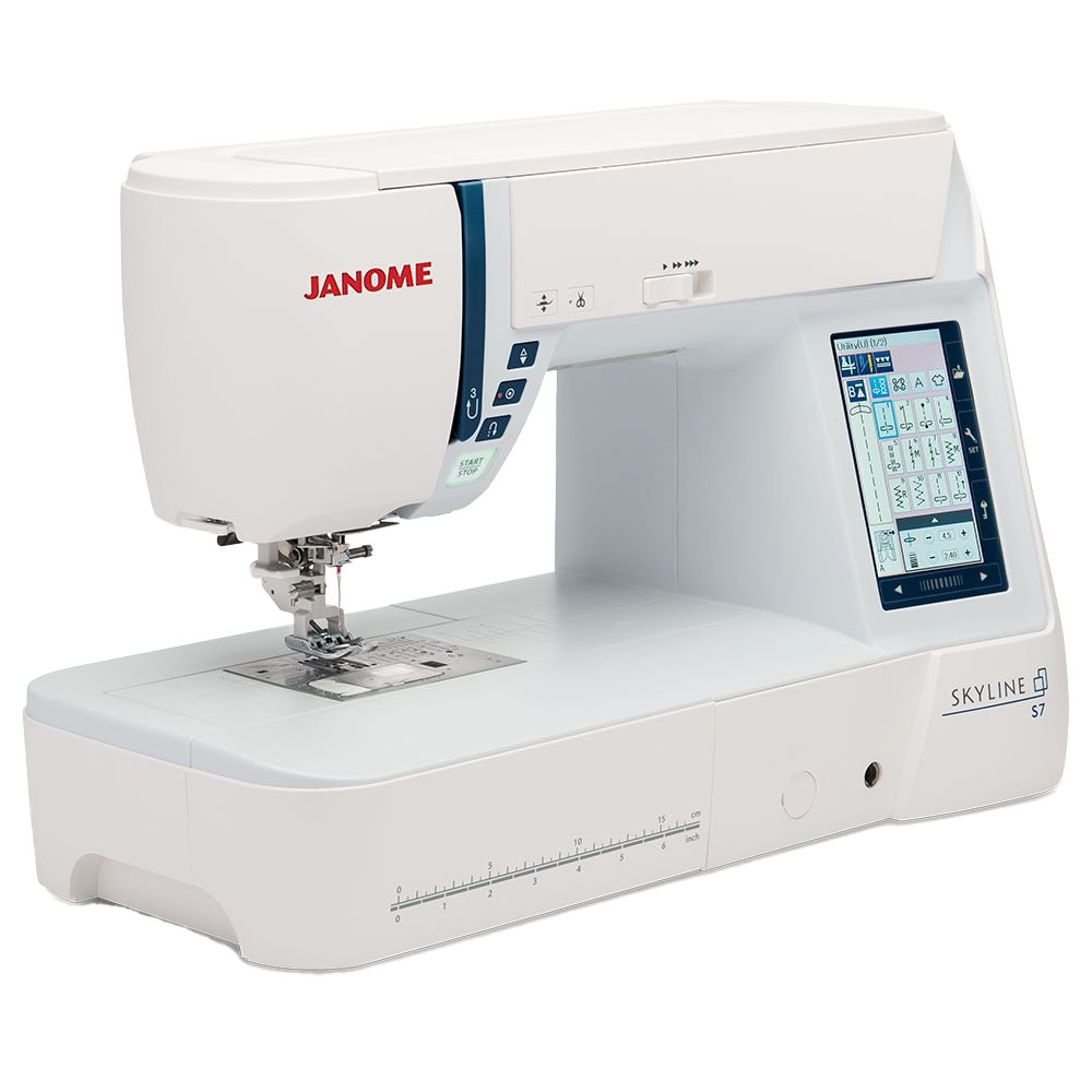 Janome Skyline S7 Sewing &amp; Quilting Machine - Cathey&#39;s Sewing &amp; Vacuum