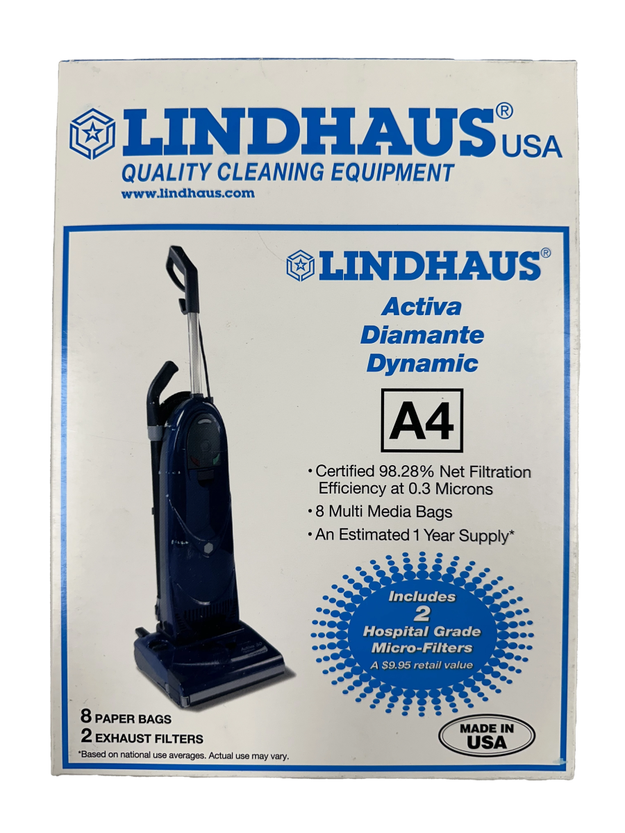 Lindhaus A4 Vacuum Bags (Paper Style) - Cathey's Sewing & Vacuum