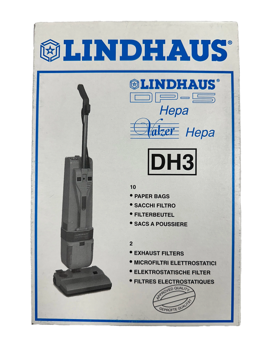 Lindhaus DH3 Vacuum Bags (Paper Style) - Cathey's Sewing & Vacuum