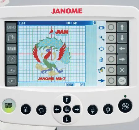 Janome MB7 Multi Needle Embroidery Machine