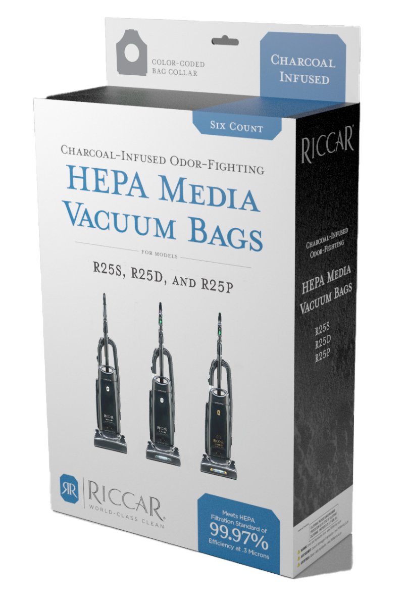 Riccar R25 HEPA Vacuum Bags - Cathey&#39;s Sewing &amp; Vacuum