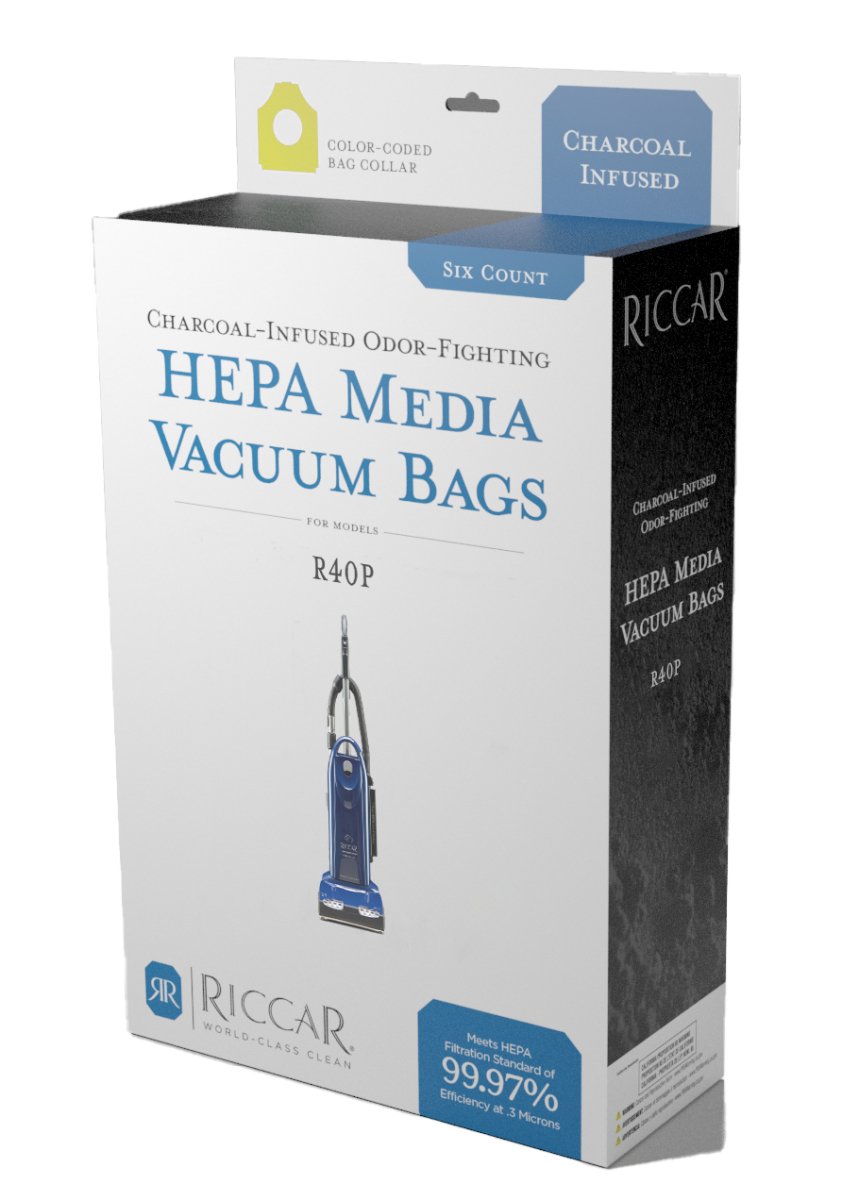 Riccar R40P HEPA Vacuum Bags - Cathey&#39;s Sewing &amp; Vacuum