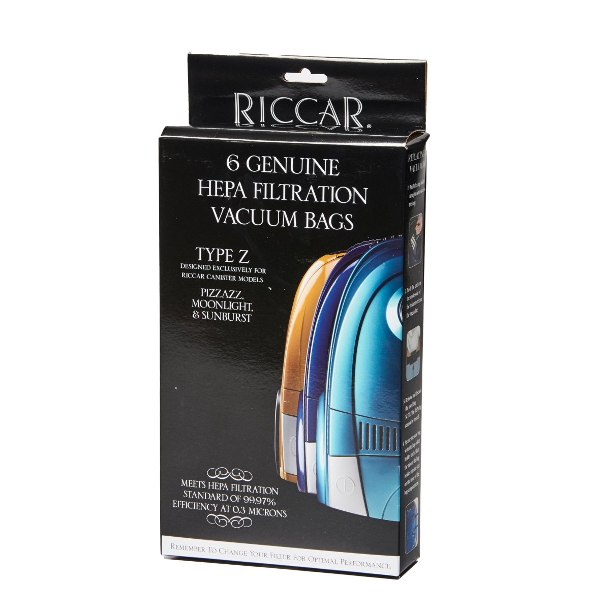 Riccar Type "Z" HEPA Vacuum Bags - Cathey's Sewing & Vacuum